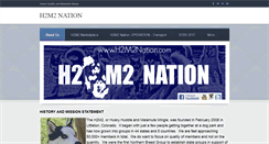 Desktop Screenshot of h2m2nation.com